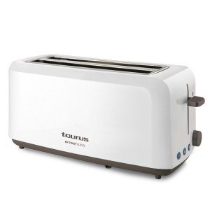 Taurus – 4 Slice 1450W Plastic 6 Heat Toaster – White Taurus – 4 Slice 1450W Plastic 6 Heat Toaster – White