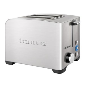 Taurus – 2 Slice 850W Stainless Steel 5 Heat Toaster – Brushed Silver Taurus – 2 Slice 850W Stainless Steel 5 Heat Toaster – Brushed Silver