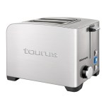 Taurus – 2 Slice 850W Stainless Steel 5 Heat Toaster – Brushed Silver Taurus – 2 Slice 850W Stainless Steel 5 Heat Toaster – Brushed Silver