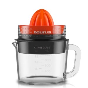 Taurus – 1 Litre 25W Glass Citrus Juicer – Orange Taurus – 1 Litre 25W Glass Citrus Juicer – Orange