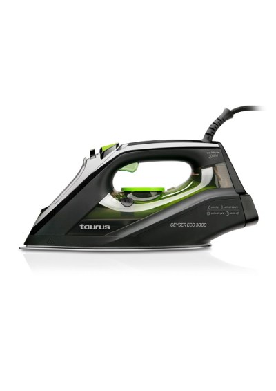 Taurus – 330ml 3000W Anodized Steam Iron – Black Taurus – 330ml 3000W Anodized Steam Iron – Black