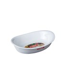 Pyrex – 31cm Supreme Ceramic Oval Roaster – White Pyrex – 31cm Supreme Ceramic Oval Roaster – White