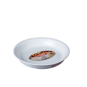Pyrex – 25cm Supreme Ceramic Piedish – White Pyrex – 25cm Supreme Ceramic Piedish – White