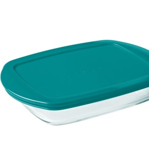 Pyrex – 0.75 Litre Cook & Store Shallow Rectangular Dish With Lid Pyrex – 0.75 Litre Cook & Store Shallow Rectangular Dish With Lid