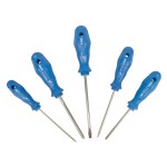 Felo Screwdriver Set 5-Pce Blue Series Sl;Ph Felo Screwdriver Set 5-Pce Blue Series Sl;Ph