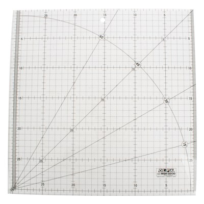 OLFA Metric Quilt Ruler 30Cm X 30Cm – Metric Grid OLFA Metric Quilt Ruler 30Cm X 30Cm – Metric Grid