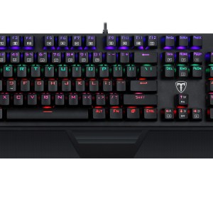 T-Dagger Destroyer Wired Rainbow Mechanical Gaming Keyboard T-Dagger Destroyer Wired Rainbow Mechanical Gaming Keyboard