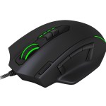 T-Dagger Major 8000DPI 10 Button RGB Gaming Mouse – Black/Green T-Dagger Major 8000DPI 10 Button RGB Gaming Mouse – Black/Green