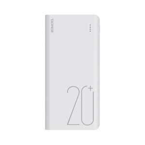 Romoss Sense 6+ 20000mAh QC3.0 Type-C Power Bank – White Romoss Sense 6+ 20000mAh QC3.0 Type-C Power Bank – White