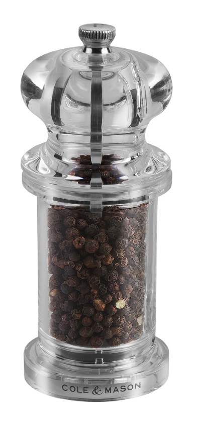 Cole & Mason – Precision 505 Acrylic Pepper Mill – 140mm Cole & Mason – Precision 505 Acrylic Pepper Mill – 140mm