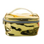 Cosmetic Metallic Bag- Gold Cosmetic Metallic Bag- Gold