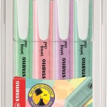 Stabilo: Swing Pastel Highlighters – Assorted 4 PACK Stabilo: Swing Pastel Highlighters – Assorted 4 PACK