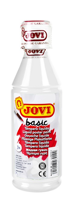 JOVI Basic Liquid Poster Paint 250ml – White JOVI Basic Liquid Poster Paint 250ml – White