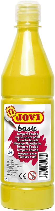 JOVI Basic Liquid Poster Paint 500ml – Yellow JOVI Basic Liquid Poster Paint 500ml – Yellow