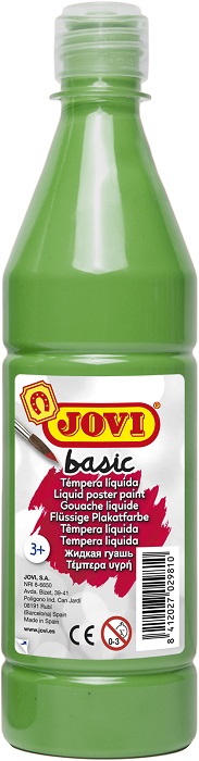 JOVI Basic Liquid Poster Paint 500ml – Medium Green JOVI Basic Liquid Poster Paint 500ml – Medium Green