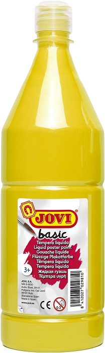 JOVI Basic Liquid Poster Paint 1L – Yellow JOVI Basic Liquid Poster Paint 1L – Yellow