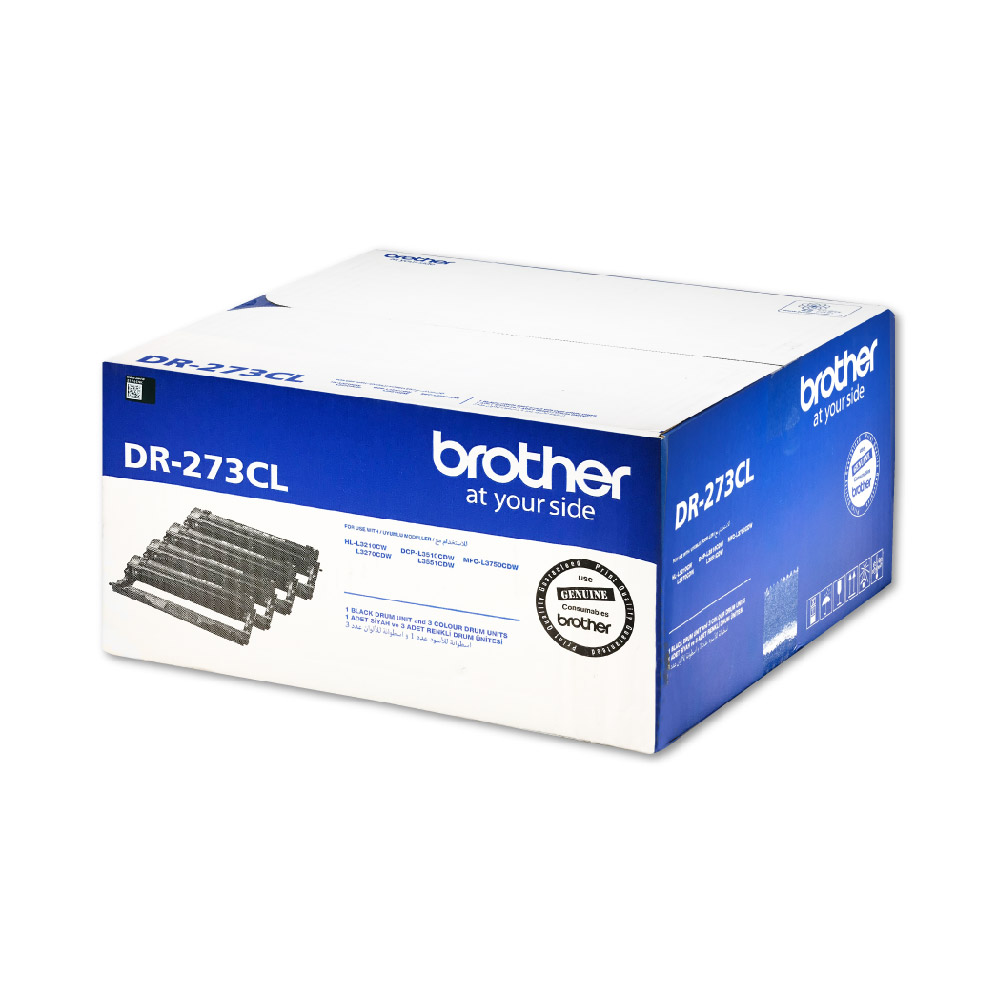 Brother DR-273CL Black Cyan Magenta Yellow Full Drum Set Brother DR-273CL Black Cyan Magenta Yellow Full Drum Set