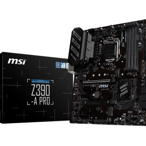 MSI Z390-A PRO Intel LGA1151 ATX Gaming Motherboard MSI Z390-A PRO Intel LGA1151 ATX Gaming Motherboard