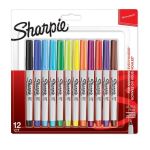 Sharpie Ultrafine Permanent Markers Assorted 12Pack Sharpie Ultrafine Permanent Markers Assorted 12Pack
