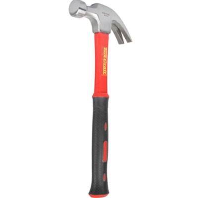 Tork Craft Hammer Claw 570G (20Oz) Fibreglass Handle 295mm & Full Pol Head Tork Craft Hammer Claw 570G (20Oz) Fibreglass Handle 295mm & Full Pol Head