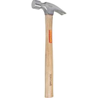 Tork Craft Hammer Claw 700G (24Oz) Wooden Handle 280mm & Full Pol Head Tork Craft Hammer Claw 700G (24Oz) Wooden Handle 280mm & Full Pol Head