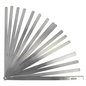 ACCUD Long Feeler Gauge Length 300mm 0.05-1.00mm ACCUD Long Feeler Gauge Length 300mm 0.05-1.00mm