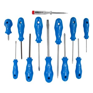 Screwdriver-Set 800 12Pc Blue Series Plastic Case Screwdriver-Set 800 12Pc Blue Series Plastic Case