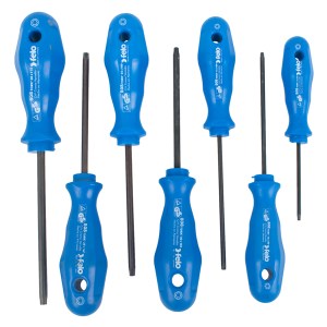 Felo Torx Screwdriver Set 7 Pc Tx8-Tx30 Felo Torx Screwdriver Set 7 Pc Tx8-Tx30
