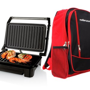 Mellerware – 2 Piece Pack Set Panini Press With Backpack Mellerware – 2 Piece Pack Set Panini Press With Backpack
