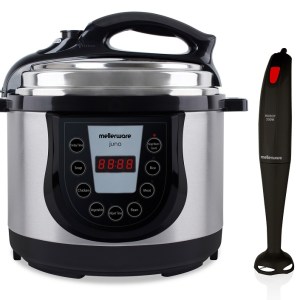 Mellerware – 2 Piece Pack Set Pressure Cooker And Stick Blender Mellerware – 2 Piece Pack Set Pressure Cooker And Stick Blender
