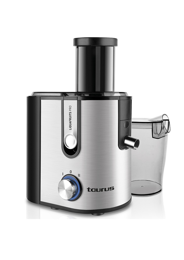 Taurus Juice Extractor Stainless Steel Brushed – 800W “Liquafruits Pro” Taurus Juice Extractor Stainless Steel Brushed – 800W “Liquafruits Pro”