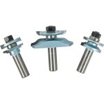 Mini Raised Panel Set 3Pc Roman Ogee Stile 1/2″ Shank Wooden B Mini Raised Panel Set 3Pc Roman Ogee Stile 1/2″ Shank Wooden B