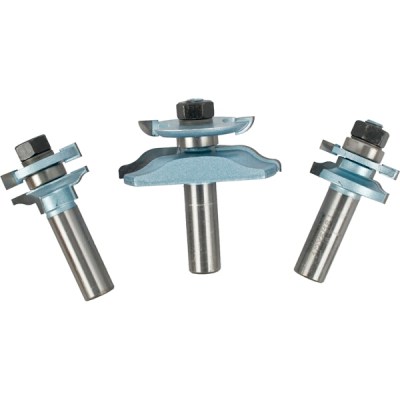 Mini Raised Panel Set 3Pc Roman Ogee Stile 1/2″ Shank Wooden B Mini Raised Panel Set 3Pc Roman Ogee Stile 1/2″ Shank Wooden B