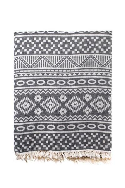 Turkish Bath / Beach Towel (100% Cotton) – Motive Black (95x175cm) Turkish Bath / Beach Towel (100% Cotton) – Motive Black (95x175cm)