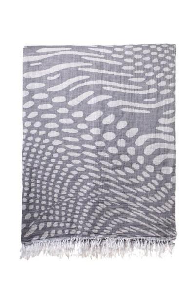 Turkish Throw / Blanket (100% Cotton) – Raindrop Dark Grey (190x220cm) Turkish Throw / Blanket (100% Cotton) – Raindrop Dark Grey (190x220cm)