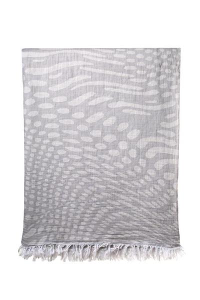Turkish Throw / Blanket (100% Cotton) – Raindrop Light Grey (190x220cm) Turkish Throw / Blanket (100% Cotton) – Raindrop Light Grey (190x220cm)
