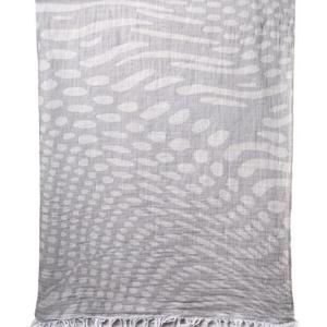 Turkish Throw / Blanket (100% Cotton) – Raindrop Light Grey (190x220cm) Turkish Throw / Blanket (100% Cotton) – Raindrop Light Grey (190x220cm)