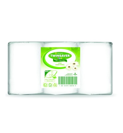 Twinsaver Control Hand Towel 2 Ply 6 rolls 0978 Twinsaver Control Hand Towel 2 Ply 6 rolls 0978
