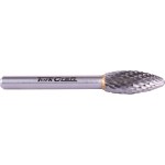 Tork Craft Rotary Burr Tungsten 10x25x6mm Round Point Tork Craft Rotary Burr Tungsten 10x25x6mm Round Point