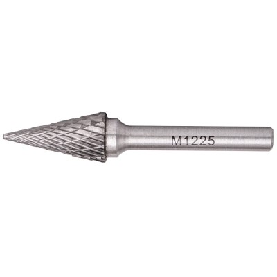 Tork Craft Rotary Burr Tungsten 12x25x6mm Conical Straight Tork Craft Rotary Burr Tungsten 12x25x6mm Conical Straight