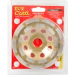 Tork Craft Dia. Cup Wheel 115 x 22.23mm Dbl Row Laser Welded Tork Craft Dia. Cup Wheel 115 x 22.23mm Dbl Row Laser Welded
