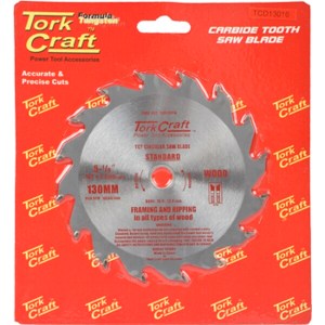 Tork Craft Blade TCT 130 x 16T 16/13 General Purpose Rip Wood Tork Craft Blade TCT 130 x 16T 16/13 General Purpose Rip Wood