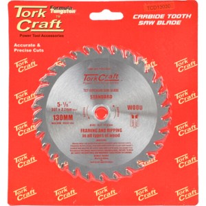 Tork Craft Blade TCT 130 x 30T 16/13 General Purpose Combination Wood Tork Craft Blade TCT 130 x 30T 16/13 General Purpose Combination Wood