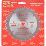 Tork Craft Blade TCT 150 x 24T 20/16 General Purpose Rip Wood Tork Craft Blade TCT 150 x 24T 20/16 General Purpose Rip Wood