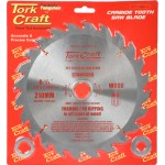Tork Craft Blade TCT 210 x 24T 30-1-20-16 General Purpose Rip Tork Craft Blade TCT 210 x 24T 30-1-20-16 General Purpose Rip