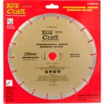 Tork Craft Diamond Blade 230mm Segmented Profesional Tork Craft Diamond Blade 230mm Segmented Profesional