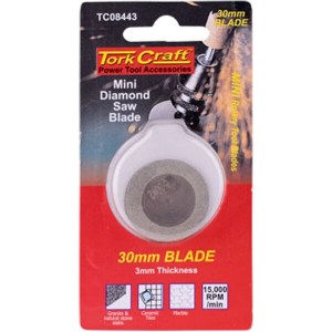 Tork Craft Mini Diamond Saw Blade 30mm Tork Craft Mini Diamond Saw Blade 30mm