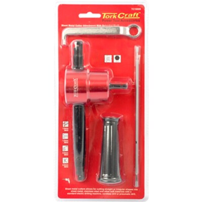 Tork Craft Nibbler Attachment with Extended Shaft for Cutting Sheet Metals Tork Craft Nibbler Attachment with Extended Shaft for Cutting Sheet Metals