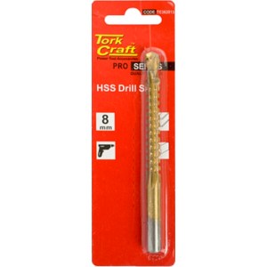 Tork Craft Drill Saw 8mm Tin. Coated Carded Tork Craft Drill Saw 8mm Tin. Coated Carded