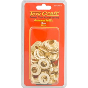 Tork Craft Spare Eyelets x 12mm 12 Piece for Tc4304 Tork Craft Spare Eyelets x 12mm 12 Piece for Tc4304